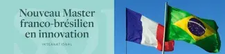 Nouveau Master Franco-brésilien en innovation International